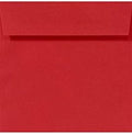LUXPaper Square Invitation Envelopes | Peel & Press | 7" x 7" | Ruby Red | 80lb. Text | 50 Qty