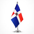 Dominica Flag Dominican Flags, Small Mini Dominican Desk Flag, Used for Table Office Classroom Home Patriotic Events Decorations