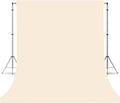 Cream Photography Backdrop for Photoshoot, Photo Backdrop Curtain, Perfect Cream Backdrops for Party Portrait Photoshoots Video Studio 6FTx9FT