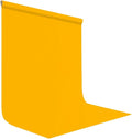 8x10FT Soft Pure Yellow Backdrop Screen Photo Backdrop Video Recording Curtain Party Decor Photography Studio Props