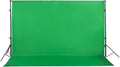 Green Screen Backdrop 10x7ft Photo Backdrop Chromakey Muslin Portrait Green Backdrop for PS Keying/Video Creation/Studio Portrait Shoots