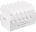 PATIKIL Wedding Confetti Cones Holder Box, 30 Holes Confetti Stand Tray Box Petals Flower Holder for Party Engagement Holiday Birthday DIY Decoration, White