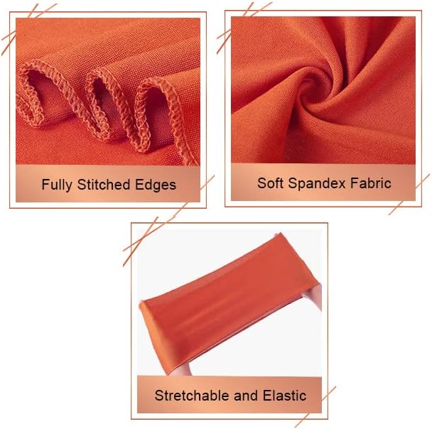 VDS Pack of 75 PCS | Pink | Spandex Chair Sashes Bows Without Buckle | Stretch Elastic Banquet Universal Folding Chair Band Tie with for Wedding Party Conference Celebration Event Decoration