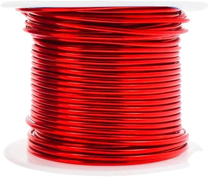Mandala Crafts 12 Gauge Anodized Aluminum Craft Wire for Jewelry Making - 240 FT Colored Flexible Rainbow Wire - Bendable for Bonsai Armature Crafting Sculpting