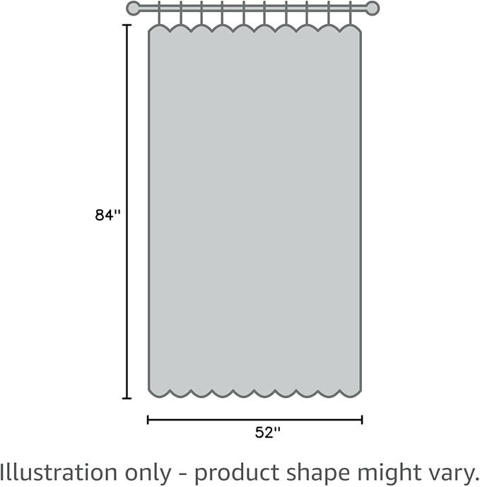 Window Black Sheer Curtains 84 Inches Long 2 Panels Sheer Curtain Basic Rod Pocket Panel for Bedroom Children Living Room Yard Kitchen (Black, 52" W x 84" L | 2 pcs)