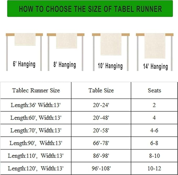 Ice Cream Table Runner, Watercolor Fruit Ice Popsicles Berry Kiwi Cold Summer Desserts Seasonal Dinner Runner for Party Holiday Home Kitchen Dining Table Decor 13"x108"