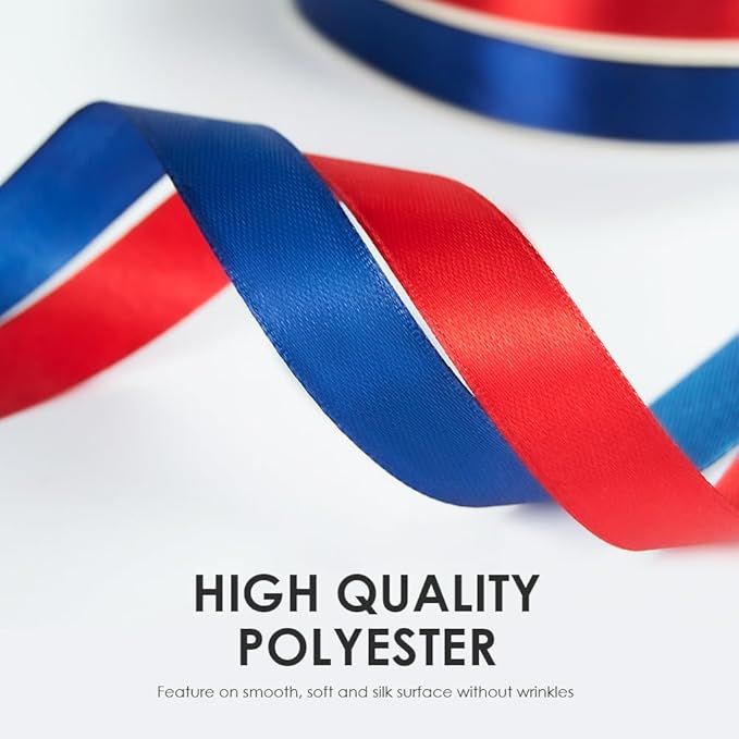 3" Wide x 25 Yards Single Face Polyester Satin Ribbon, Satin Ribbon for Crafts, Gift, Hair Bows, Wedding Party Decoration, Bow Making & Other Projects (Black)