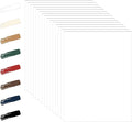 28 Sheets White Cardstock 8.5 x 11 Certificate Paper, 92lb Heavyweight Printer Paper Card Stock for Wedding, School Crafting, Memus, Making Cards, Business Cards, Invitations
