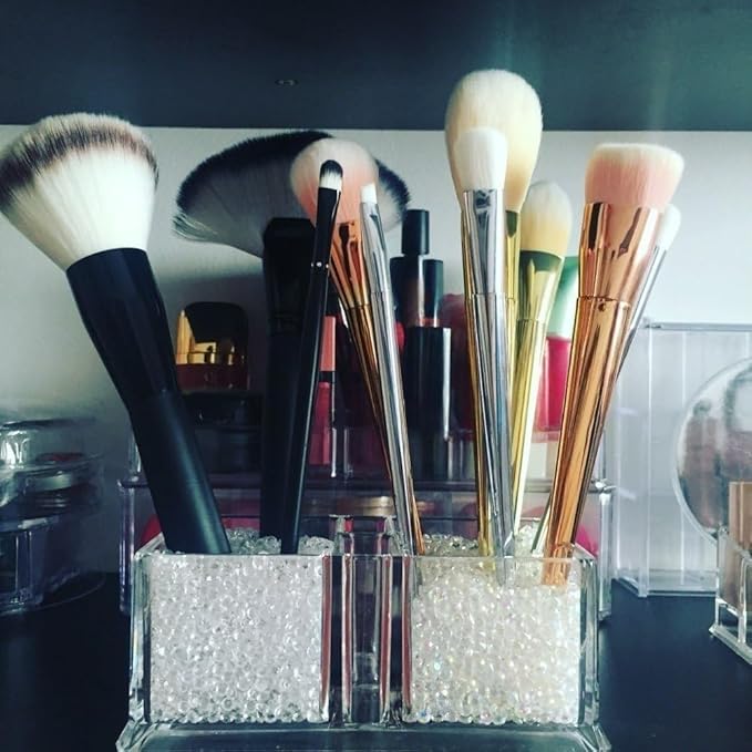 1000pcs/ Pack Wedding Table Acrylic Diamond Scatter Crystals Confetti Acrylic Gems Vase Fillers Rhinestones for Wedding, Bridal Shower, Vase Beads Decorations (12mm, Coffee)