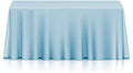 Lann's Linens - 10 Premium 90" x 156" Tablecloths for Wedding/Banquet/Restaurant - Rectangular Polyester Fabric Table Cloths - Baby Blue
