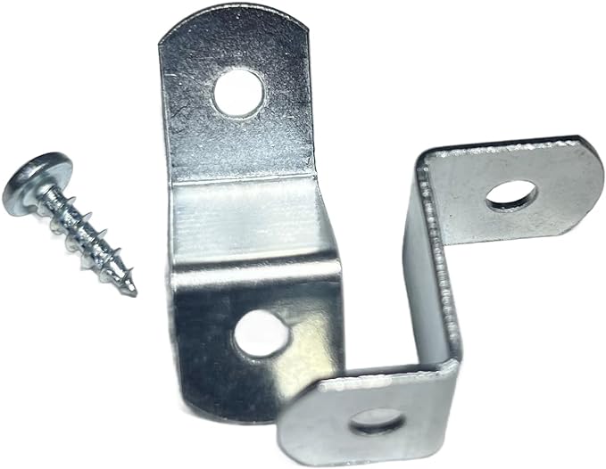Canvas Clips for Picture Framing Screws Included 15 per Pack ( Choose Your Offset Size ) by E.H.C. (3/4" Offset)