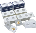 200 PCS Premium Cardboard Coin Flips 2 x 2 inch Coin Collection Supplies for Small Dollar, Mylar Coin Flips Coin Holders for Collectors (Small Dollar Coin Flips)