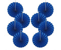 Blue Birthday Decorations,DIY Blue Paper Fans Hanging Decoration ,Party Decorations for Adults 12in, Royal Blue Birthday Decorations,Baby Shower Decorations 30 Color DIY Set (Navy Blue)