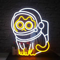 Astronaut Cat Neon Sign Led Neon Lights for Wall Decor Bar Light Up Signs for Bedroom Home Beer Bar Club Man Cave Wedding Birthday Party Decorations Gifts