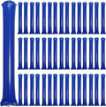 48pcs Round Head Boom Sticks Thunder Sticks Cheering Sticks Team Spirit Plastic Cheerleading Spirit Stick Clapper Inflatable Noise Maker Sports Supply (Blue)