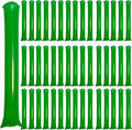 48pcs Round Head Boom Sticks Thunder Sticks Cheering Sticks Team Spirit Plastic Cheerleading Spirit Stick Clapper Inflatable Noise Maker Sports Supply (Green)
