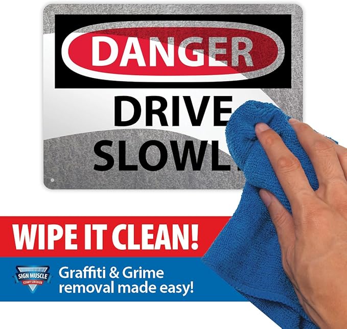 Custom OSHA Style Safety First Sign 18" x 24" Plastic Sign, Customizable "Your Text Here", by AccuformNMC Made in USA