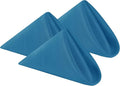 Cloth Napkins 20x20 inch Washable Polyester Dinner Napkins Soft Table Napkins for Wedding Party Dining Banquet(Mediterranean Blue,50PCS)