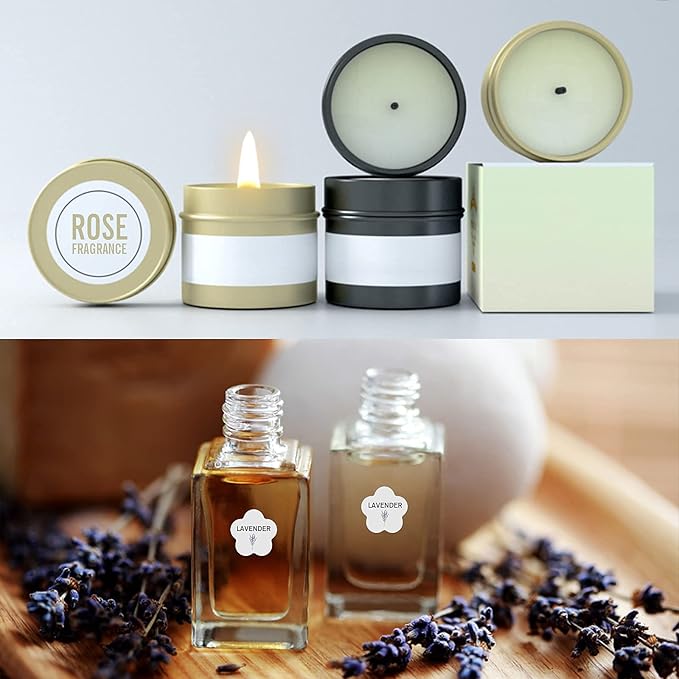 Custom Personalized Labels - Any Design Image Logo Text, Thank You Stickers for Business, 100 Labels (Fancy Frame, 5"x2")