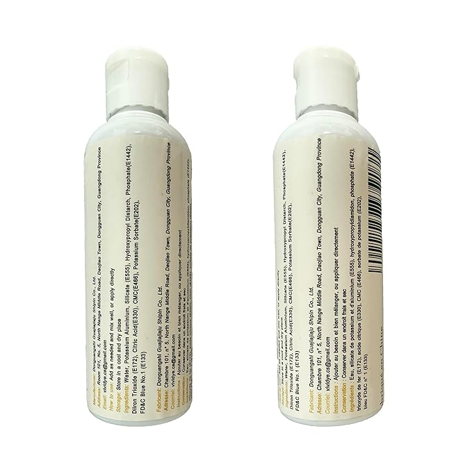 Edible Silver Glitter Paint - 2 fl.oz / 60ml Food Safe Edible Paint for Cake Decorating, Chocolate, Cocktail, Cupcakes - Silver Edibles Glitter Liquid Luster Dust for Halloween Candy, Drinks, Baking