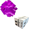Ultimate Confetti, Fluttering Pink Mylar Shiny Foil Metallic Confetti – Rectangular Light-Weight and Slow-Falling Party Confetti for Cannon and Launcher use – Best for Celebrations - 30 lb, 480 oz
