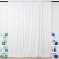 Poise3EHome White Sequin Backdrop Curtain, 10Ft x 10Ft White Glitter Photography Background Curtains, Sequence Backdrop Drapes for Wedding Party Festival Decor