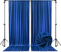 10 x 7 Feet Royal Blue Backdrop Curtain for Partie, Background Curtains for Photoshoot, Birthday, Wedding, Halloween, Thanksgiving, Christmas, New Year Party Decorations 5Ft x 7Ft, 2 Panels
