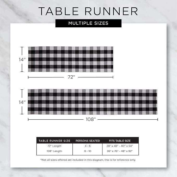 DII Woven Basic Tabletop Collection Chevron Table Runner, 15x108, Teal
