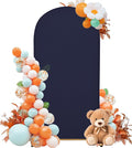 Wedding Arch Cover 6.6FT Arch Backdrop Cover Spandex Fitted Arch Cover for Round Top Chiara Backdrop Stand Covers for Wedding Birthday Party Baby Shower Banquet Ceremony Decoration