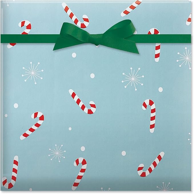Current Christmas Critters Double-Sided Rolled Christmas Wrapping Paper - Premium Jumbo 23-Inch x 32-Foot Gift Wrap Roll, 61 Square Feet Total