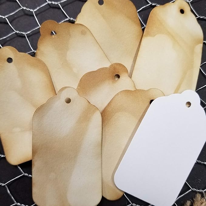 Take a Shot we Tied The Knot Wedding Personalized CardStock Keepsake Souvenir Favor Tag Sets of 25 Tags (Small 2" x 1 1/8")