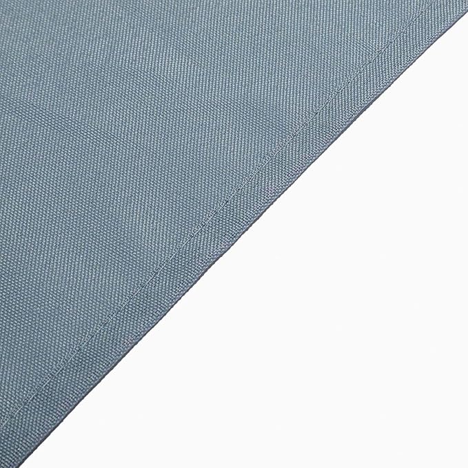 Efavormart 54x54 Dusty Blue Wholesale Linens Seamless Polyester Square Linen Tablecloth for Wedding Banquet Party Restaurant
