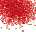 PATIKIL 14000Pcs Wedding Table Scatter Confetti Crystals 3mm Acrylic Diamonds Vase Fillers Gems for Table Centerpiece Decorations Bridal Shower Party, Red AB