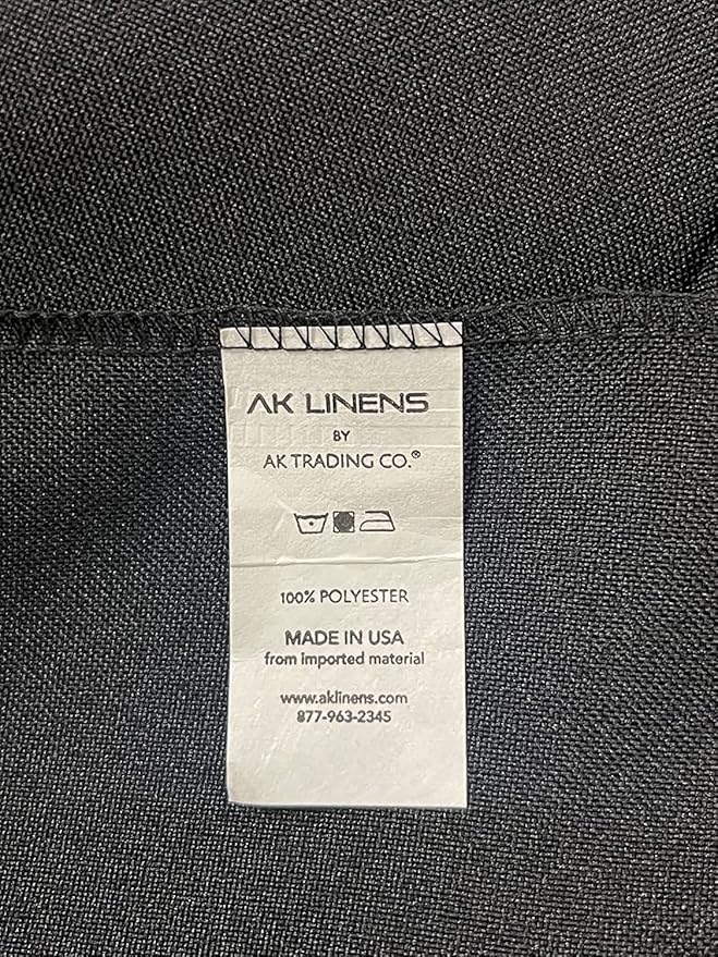 AK TRADING CO. 10 feet x 8 feet IFR Polyester Backdrop Drapes Curtains Panels with Rod Pockets - Wedding Ceremony Party Home Window Decorations - Fuschia