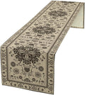 Boho Vintage Elegant Table Runner Farmhouse for Home Farmhouse Kitchen Table Dining Coffee Room Garden Party Wedding Decor 13x120in