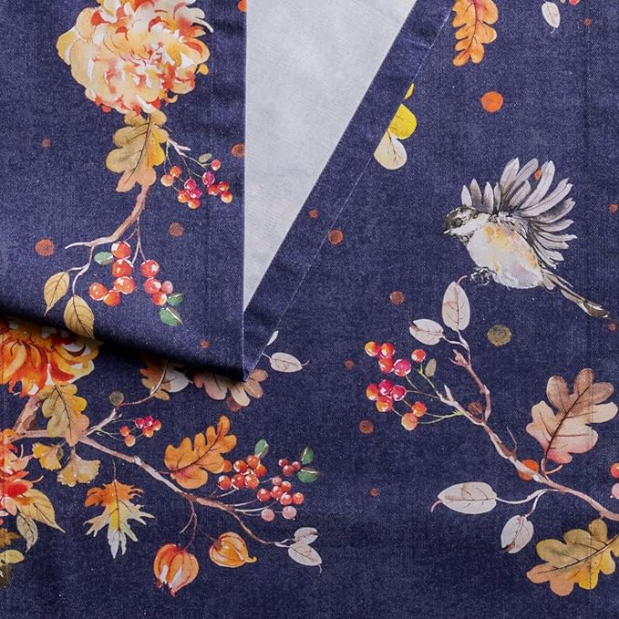 Maison d' Hermine Table Runner 100% Cotton Single Layer Table Runners 90 inches Long for Thanksgiving Christmas Decorations Home Kitchen Dining Party Wedding (Kelim - Infinity, 14.5" x 90")