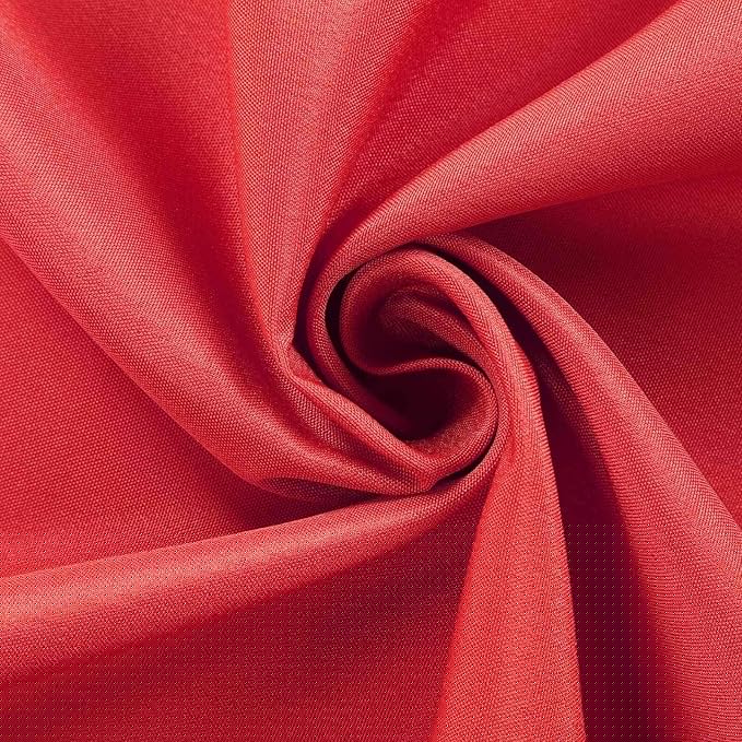 Efavormart 54x54 RED Wholesale Linens Seamless Polyester Square Linen Tablecloth for Wedding Banquet Party Restaurant