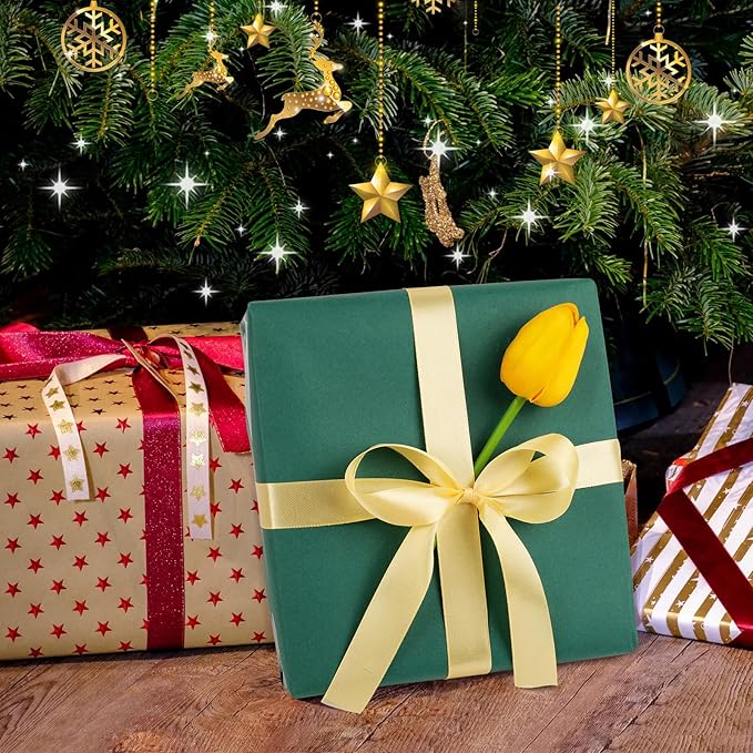 Vanhench 17.5"×963" (80 1/4FT) Parrot Green Wrapping Paper Roll for Wedding, Birthday, Fathers Day, Wrapping Paper for Men, Bouquet Flower Crafts Poster, Green Bulletin Board Paper Roll