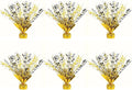 6 Pack Star Table Centerpieces for Party, Birthday Table Decorations for Kids Adults, Party Centerpieces for Tables for Wedding Baby Shower Graduation Holiday Event (Gold Silver Black)