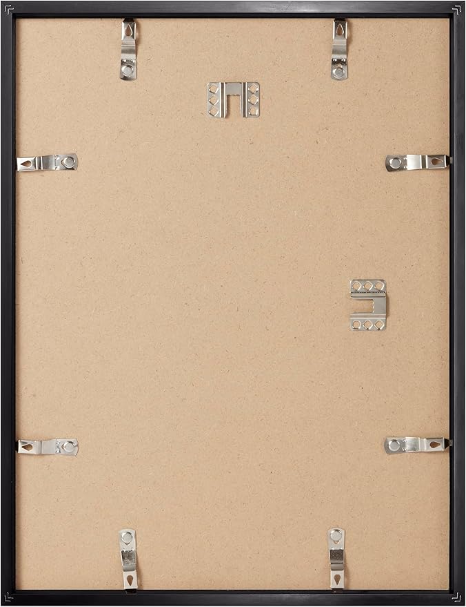 Opposite Wall - 24x36 in - Black Picture Frame - Lightweight, Versatile & Shatterproof - Large Wall Hanging Photo or Poster Frame - Wall Decor for Office, Gallery & Home