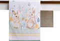 Maison d' Hermine Table Runner 100% Cotton Double Layer Table Runners 72 inches Long Decorative for Kitchen Dining Party Baby Shower Wedding Bridal Shower Spring Summer (Easter Dew , 14.50" x 72")