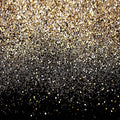 SJOLOON Black and Gold Backdrop Gold Spots Backdrop Vinyl Photography Backdrop Vintage Background for Family Birthday Party Newborn Studio Props 11547(10x10FT)