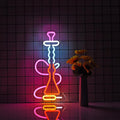 Hookah Neon Sign for Wall Décor with Dimmable Switch LED Neon Signs Light