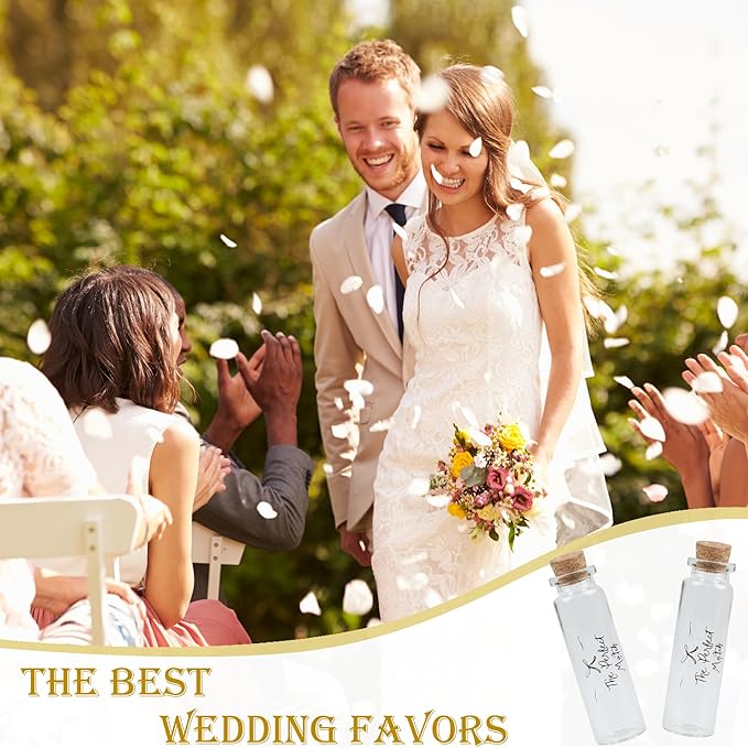 24 Matches Holders Empty Jars with 24 Striker Stickers, Empty Matches in A Jar with Striker DIY Wedding Favors, Candle Holder Containers & Bulk Storage| The Perfect Match Box (0.87x3.15 Inch) (24)