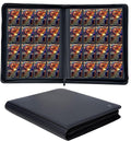 1600+ Pockets Trading Card Binder, 16-Pocket Card Ablum Compatible with MTG,Sports Cards & Other Standard Size Trading Card (BLACK)