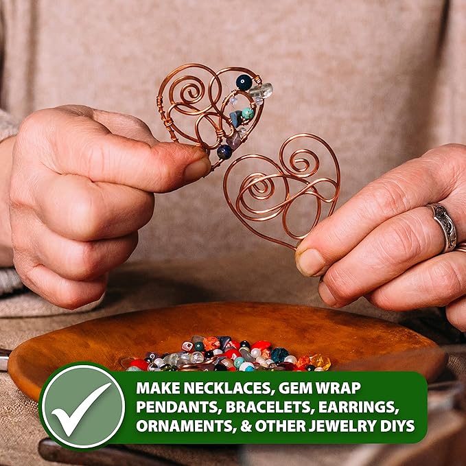 Mandala Crafts 12 14 16 18 20 22 Gauge Anodized Jewelry Making Beading Floral Colored Aluminum Craft Wire Wholesale Combo 6 rolls (14 Gauge, Combo 3)