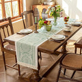 Table Runners 83 Inches,Waterproof Boho Table Runner with Tassel Fringe,Table Runner for Party Coffee Table