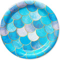 American Greetings Mermaid Party Supplies, Dessert Plates (36-Count)
