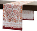 Maison d' Hermine Table Runner 100% Cotton Single Layer Table Runners 60 inches Long for Thanksgiving Christmas Decorations Home Kitchen Dining Party Wedding (Orient, 14.5" x 60")